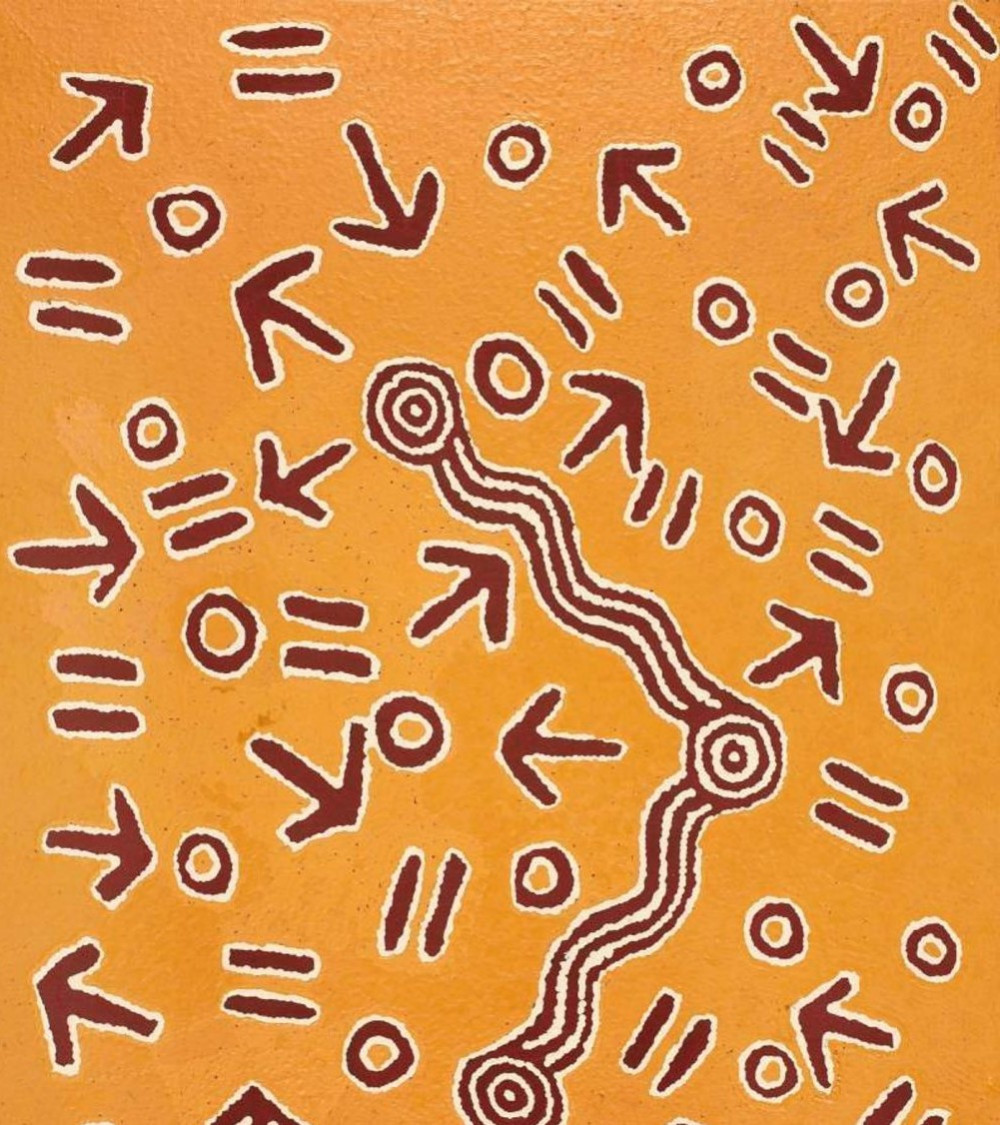 Michael Jangala - 107x76cm