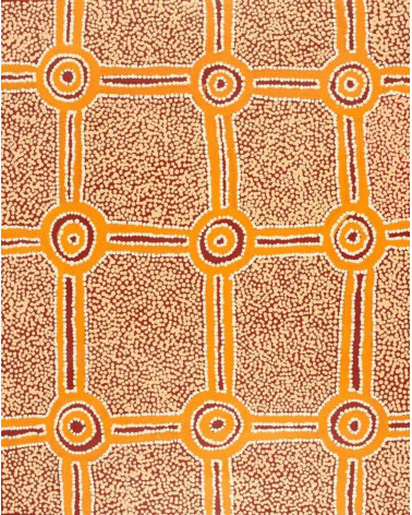 Sharoline Nampijinpa - Peinture art Aborigène Australie