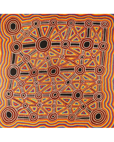 Cecily Napanangka - Peinture art Aborigène Australie