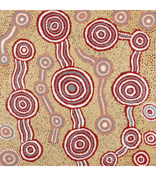 peinture art aborigene  australie vignette