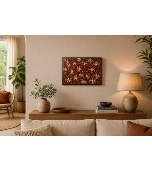 Ingrid Napangardi Williams - Peinture art Aborigène Australie