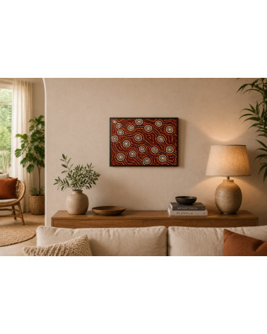 Ingrid Napangardi Williams - Peinture art Aborigène Australie