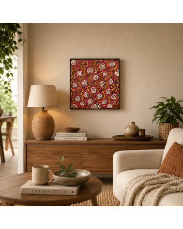 Ingrid Napangardi Williams - Peinture art Aborigène Australie