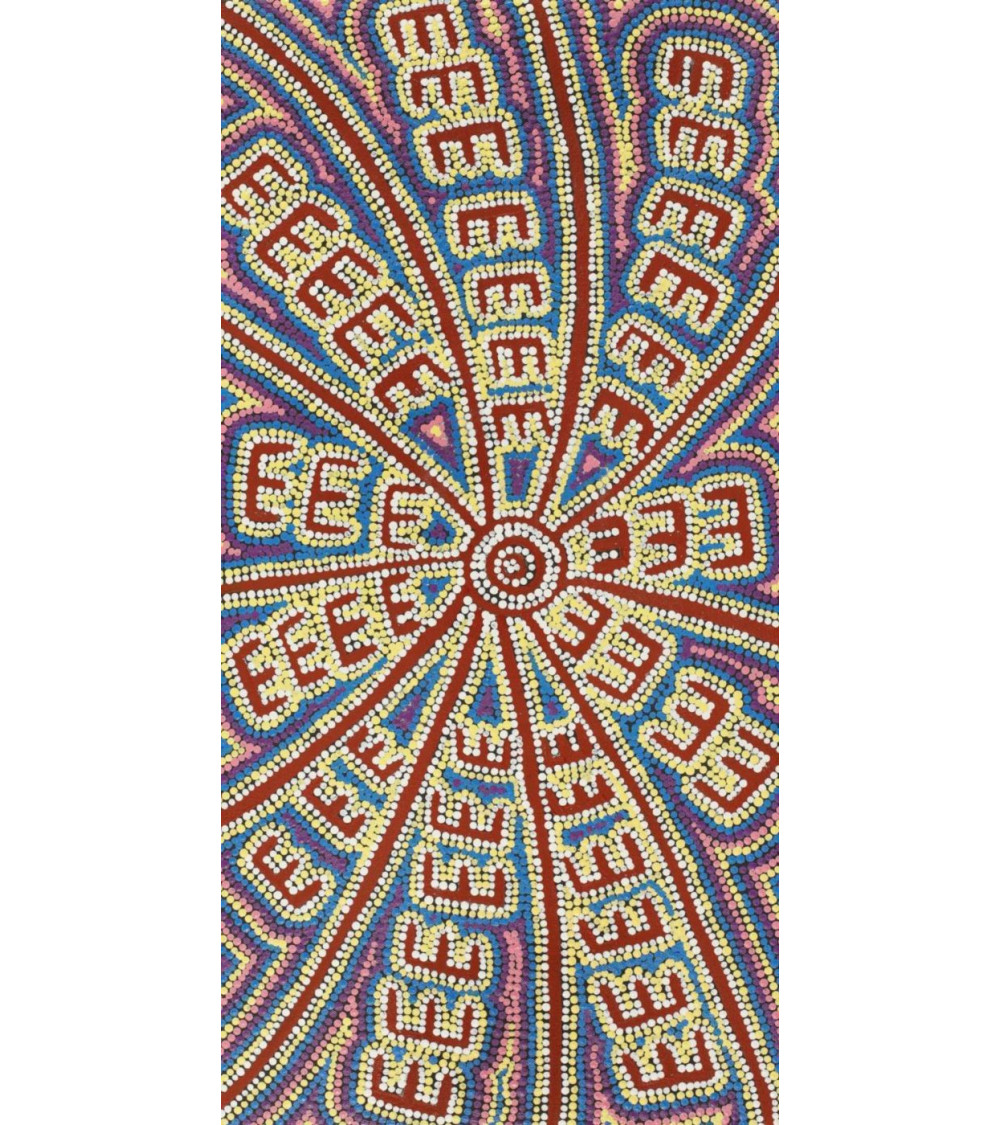 Azaria Nampijinpa - Peinture art Aborigène Australie