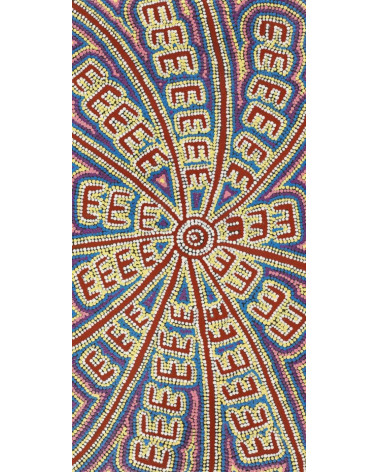 Azaria Nampijinpa - Peinture art Aborigène Australie
