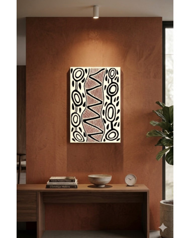 Azaria Nampijinpa - Peinture art Aborigène Australie