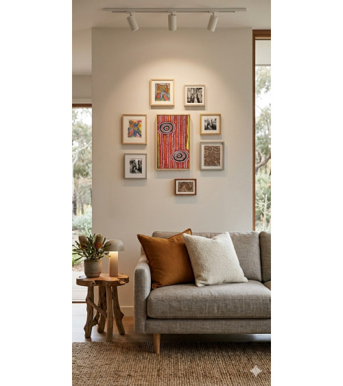 Lucinda Nakamarra - Peinture art Aborigène Australie